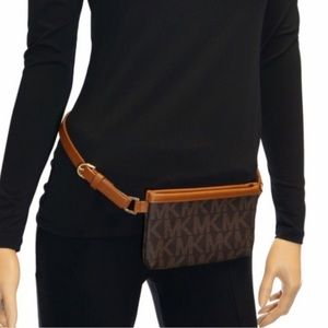 Michael Kors fanny wallet belt